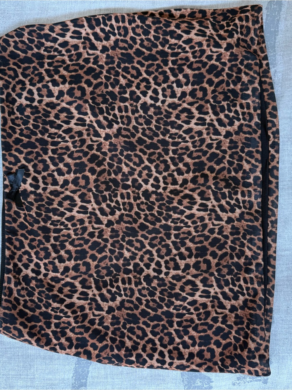 NWT Edikted Leopard Print Mini Skirt - Brown & Black